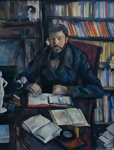 Portrait of Gustave Geffroy Paul Cezanne